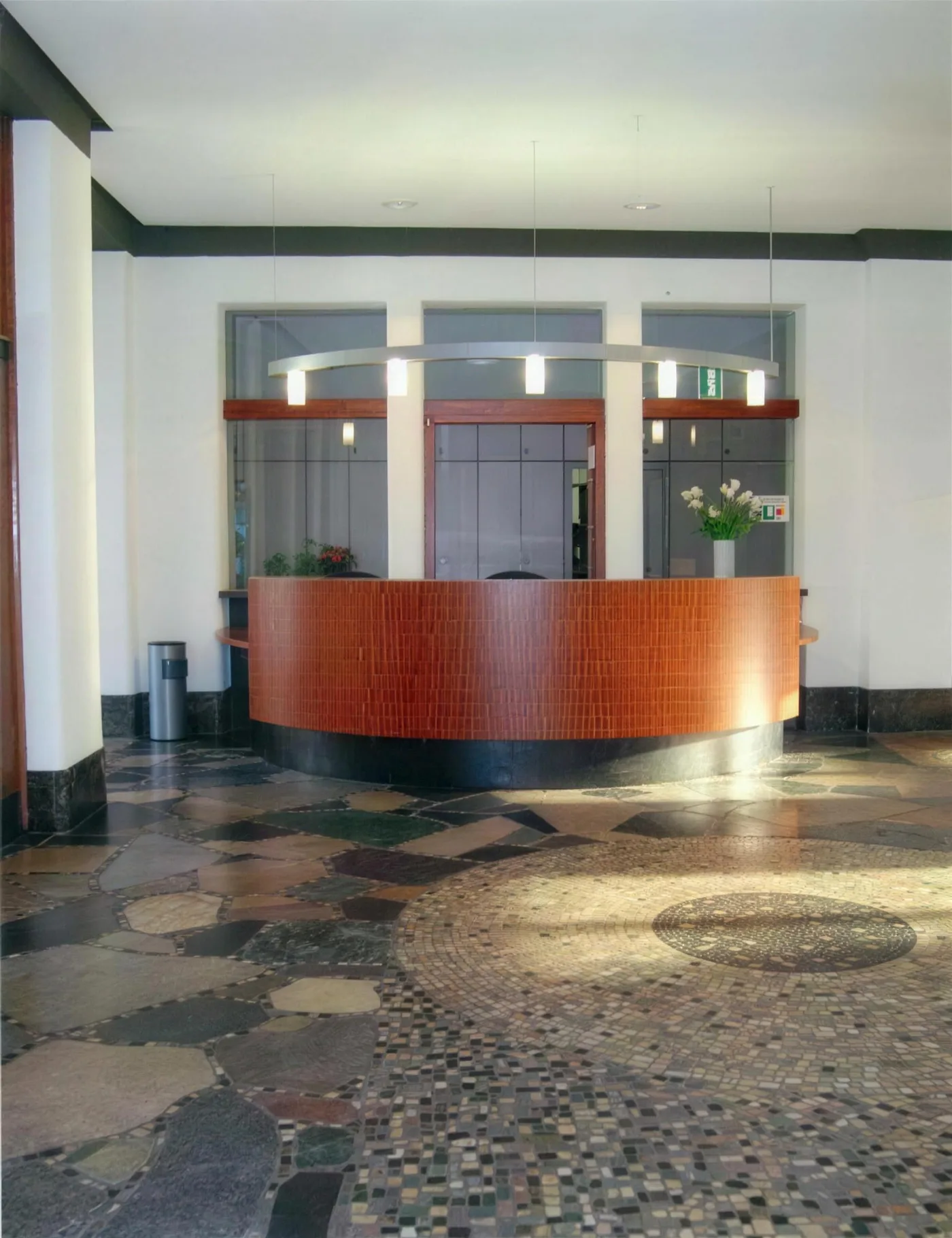 Empfangsbereich im Rathaus Krefeld